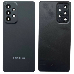 Задняя крышка Samsung A536 Galaxy A53 (5G) 2022 black (со стеклом камеры)