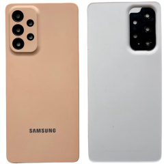 Задняя крышка Samsung A536 Galaxy A53 (5G) 2022 orange (со стеклом камеры)