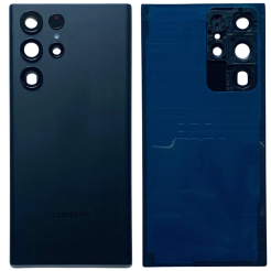 Задняя крышка Samsung S908 Galaxy S22 Ultra 5G black (со стеклом камеры)