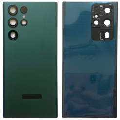 Задняя крышка Samsung S908 Galaxy S22 Ultra 5G green (со стеклом камеры)