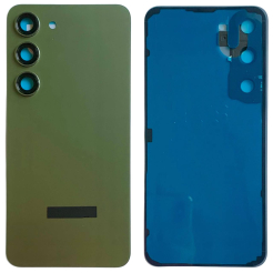Задняя крышка Samsung S911 Galaxy S23 green (со стеклом камеры)