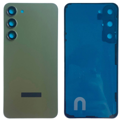 Задня кришка Samsung S916 Galaxy S23 Plus green (з склом камери)