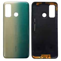 Задняя крышка Tecno Camon 15 gold (без стекла камеры)