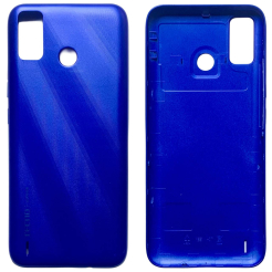Задня кришка Tecno Spark 6 Go blue (без скла камери)
