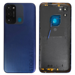 Задня кришка Tecno Spark Go 2022 blue (без скла камери)