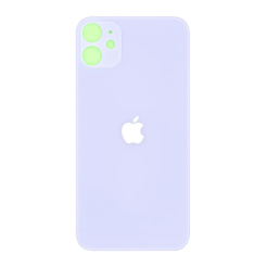 Задня кришка корпуса iPhone 11 purple, великий виріз під камеру, 1:1 Original