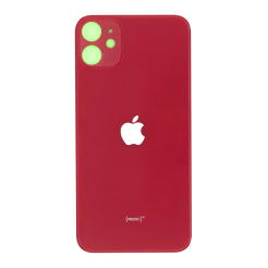 Задня кришка корпуса iPhone 11 red, великий виріз під камеру, 1:1 Original