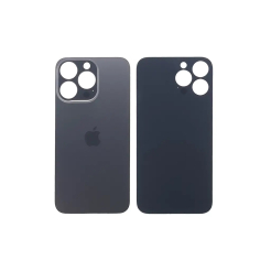 Задняя крышка корпуса iPhone 13 Pro black, большой вырез под камеру, 1:1 Original