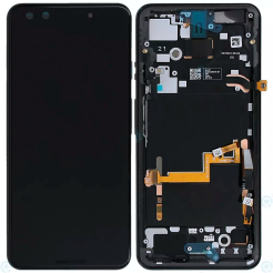 Дисплей Google Pixel 3 black, з рамкою, OLED