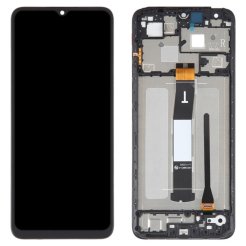 Дисплей Xiaomi Redmi 12C | Redmi 11A | Poco C55 black, з рамкою, Original (PRC)