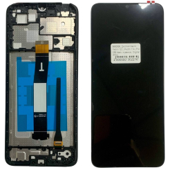 Дисплей Xiaomi Redmi 12C | Redmi 11A | Poco C55 black, з рамкою, Original (PRC)