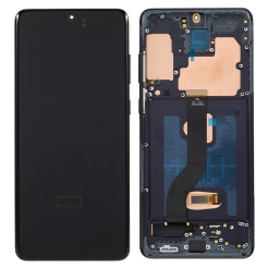 Дисплей Samsung G985 | G986 Galaxy S20 Plus black, с рамкой, OLED (Оригинальный размер матрицы)