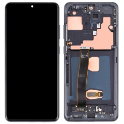 Дисплей Samsung G988 Galaxy S20 Ultra black, с рамкой, OLED