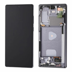 Дисплей Samsung N980 | N981 Galaxy Note 20 black, с рамкой, OLED