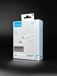 Кабель SENTEO SL-02 Silicone PD 3.0 Type-C to Lightning кабель MFI з сертифікатом CE