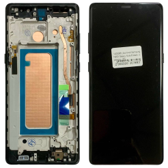 Дисплей Samsung N950 Galaxy Note 8 black, з рамкою, IPS
