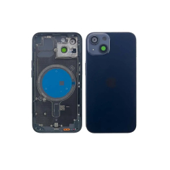 Корпус iPhone 13 Black в зборі з тримачем SIM, кнопками, магнітами та сіткою, USA Original