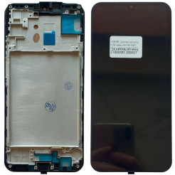 Дисплей Samsung A155 Galaxy A15 5G 2023 black, з рамкою, Hard OLED (не буде працювати на One UI 8.5)