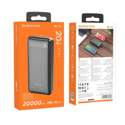 Power Bank BOROFONE BJ19A PD20W+QC3.0 20000mAh black