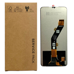 Дисплей Tecno Spark Go 2023 | Spark 10 | Spark 10c | Spark 10 5G black, без рамки, Service Pack Original