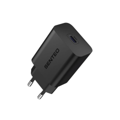 МЗП 1Port SENTEO Z-13 USB-C 3A PD 25W (CE Сертификат) black