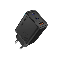 МЗП 3USB SENTEO Z-14 USB+2USB-C 3A PD 65W (CE Сертификат) black