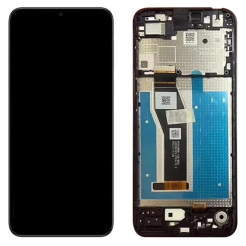 Дисплей Motorola Moto E13 black, с рамкой, Original (PRC)