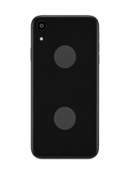 Корпус iPhone Xr Black в зборі з тримачем SIM, кнопками