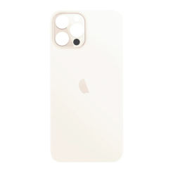 Задняя крышка корпуса iPhone 12 Pro Max gold, большой вырез под камеру, 1:1 Original