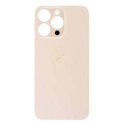 Задняя крышка корпуса iPhone 13 Pro gold, большой вырез под камеру, Original