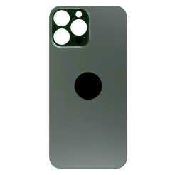 Задняя крышка корпуса iPhone 13 Pro Max green, большой вырез под камеру, 1:1 Original
