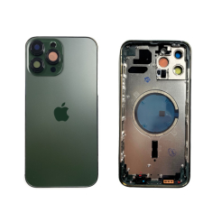 Корпус iPhone 13 Pro Max Green в зборі з тримачем SIM, кнопками, магнітами та сіткою, USA Original