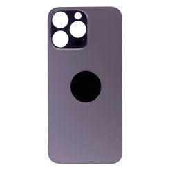 Задня кришка корпусу iPhone 14 Pro Max purple, великий виріз під камеру, 1:1 Original