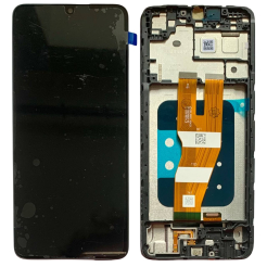 Дисплей Samsung A055 Galaxy A05 2023 black, с рамкой, Service Pack Original