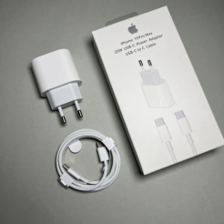 СЗУ 1Port Apple A2347 iPhone 15 Pro Max USB-C 20W Type-C to Type-C High Quiality (original box)