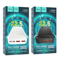 Power Bank Hoco J101B Astute 22.5W fully compatible 30000mAh black