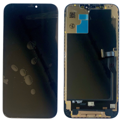 Дисплей iPhone 12 Pro Max black, с рамкой, JK-INCELL (можно заменить микросхему и записать TrueTone)