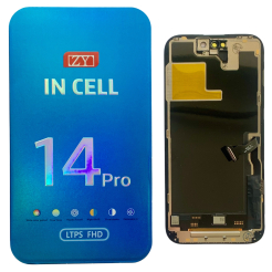 Дисплей iPhone 14 Pro black, з рамкою, ZY-INCELL (можна замінити мікросхему та записати TrueTone)