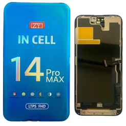 Дисплей iPhone 14 Pro Max black, с рамкой, ZY-INCELL (можно заменить микросхему и записать TrueTone)