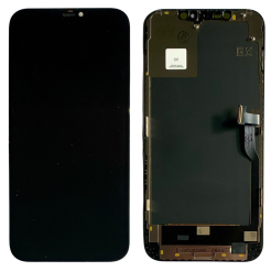 Дисплей iPhone 12 Pro Max black, с рамкой, GX OLED HARD (можно записать TrueTone)