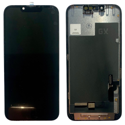 Дисплей iPhone 13 black, с рамкой, GX OLED (можно записать TrueTone)