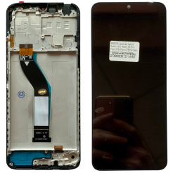 Дисплей Xiaomi Redmi 14C | Redmi A3 Pro | Poco C75 | Poco C75 5G black, з рамкою, Original (China)