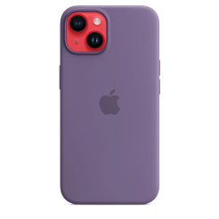 Чехол Silicone Case 1:1 for iPhone 14 Pro Max with MagSafe animation iris