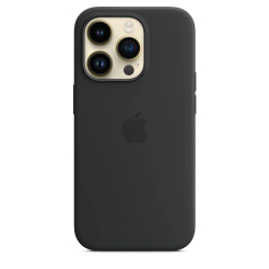 Чохол Silicone Case 1:1 for iPhone 14 with MagSafe animation midnight