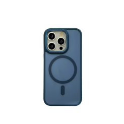 Чехол CASE LAB Matte Case for iPhone 15 with MagSafe dark blue