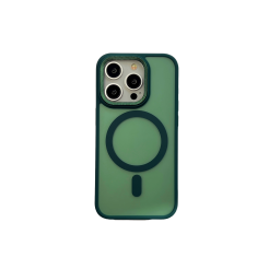 Чехол CASE LAB Matte Case for iPhone 15 with MagSafe dark green