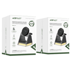 Бездротовий зарядний пристрій Acefast E17 3in1 black