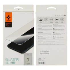 Защитное стекло Spigen Glastr Slim for iPhone 12 Pro Max (в упаковке)