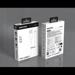 Кабель SENTEO SL-06 2.4A USB to Lightning 1m white