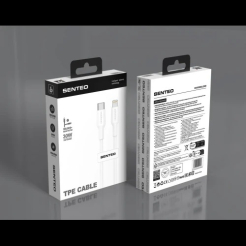 Кабель SENTEO SL-06 30W Type-C to Lightning 1m white